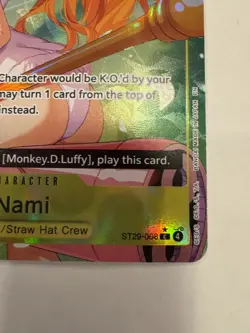 Nami (Alt Art) ST29-008 Starter Deck (EGGHEAD) - ONE PIECE Card Game English NM - Image 5