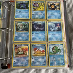 Pokemon TCG Collection Binder Lot of Vintage Cards | Holo Rare WoTC E-Reader Etc - Image 2