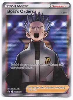 SWSH: Sword & Shield Promo Cards #SWSH251 Boss's Orders (Full Art) - Image 1