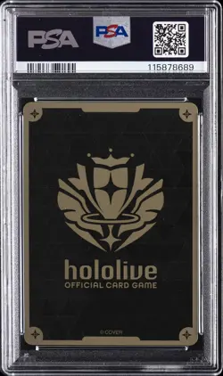 2024 HOLOLIVE OFFICIAL CARD GAME JPN HBP02-QUINTET SPCTRM KUREIJI OLLIE PSA 9 - Image 2