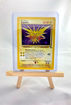 Pokemon TCG: Zapdos - Fossil - 15/62 - Holographic 1999 Wizards Card - Image 1