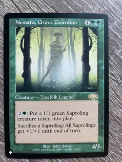 Nemata, Grove Guardian-Planeshift- Mint/Near Mint -MTG Magic - Image 1