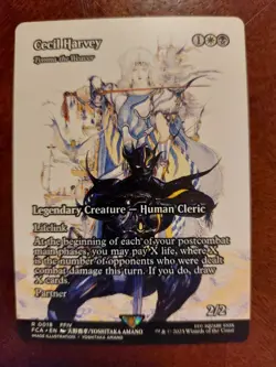 MTG Cecil Harvey Tymna the Weaver (Showcase) Final Fantasy: Through the Ages - Image 1