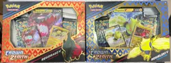 CROWN ZENITH Collection Regidrago V + Regieleki V Pokemon (Free Shipping) - Image 1