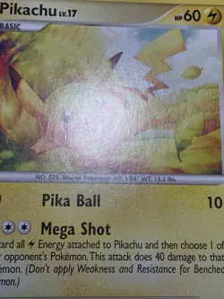 HP Pokemon Pikachu 71/99 Arceus Regular - Image 4