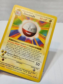 Electrode 21/102 Rare SHADOWLESS Base Set Pokemon 526 - Image 4