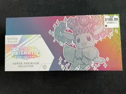 New Sealed Pokemon Tcg Prismatic Evolutions Super Premium Collection Box SPC UPC - Image 1