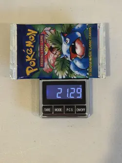 21.29g HEAVY Venusaur Art Pokemon TCG Base Set Booster Pack - Image 1