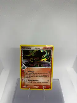 Pokemon TCG Rayquaza Holon Phantoms 2006 Reverse Holo Rare 26/110 Delta Species - Image 1