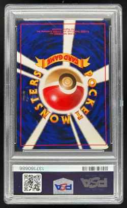 2000 Pokemon Neo Gold Silver to a New World JP Metal Energy Rare Holo #NNO PSA 9 - Image 2