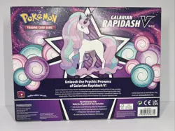 Pokemon TCG - Galarian Rapidash V Box - Factory Sealed - Sword & Shield - New - Image 2