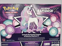 Pokemon TCG - Galarian Rapidash V Box - Factory Sealed - Sword & Shield - New - Image 4
