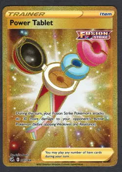 Pokemon Power Tablet (Secret) Holo SWSH08: Fusion Strike #281/264 NM - Image 1