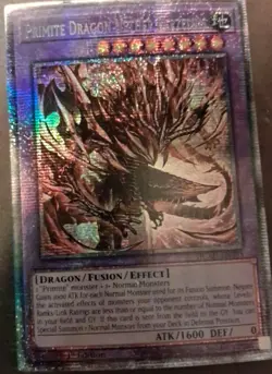 Yugioh Primite Dragon Nether Berzelius DUAD-EN035 Starlight Rare 1st Near Mint - Image 2