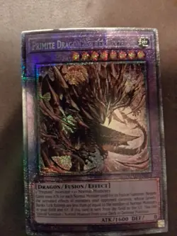 Yugioh Primite Dragon Nether Berzelius DUAD-EN035 Starlight Rare 1st Near Mint - Image 5