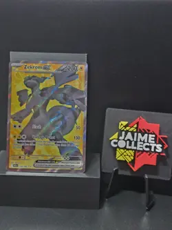 Pokemon Zekrom ex 158/086 Scarlet & Violet Black Bolt Holo Full Art Near Mint - Image 1