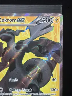 Pokemon Zekrom ex 158/086 Scarlet & Violet Black Bolt Holo Full Art Near Mint - Image 4