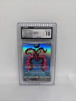 2022 Pokemon Galarian Moltres VSTAR Universe Japanese Art Rare Holo #190 CGC 10 - Image 1