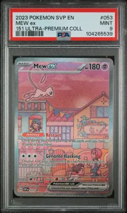 2023 Pokemon Promo 151 Ultra-Premium Collection #053 Mew ex - PSA 9 - Image 1