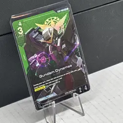 Gundam Dynames ST07-005 LR+ Celestial Drive Textured Foil Gundam Card Game RARE - Image 3