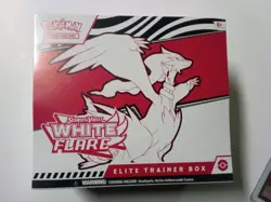 Pokemon TCG Scarlet & Violet White Flare Elite Trainer Box Booster Promo Cards - Image 2