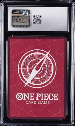 2025 ONE PIECE JPN PROMO CARDS BASE SHOP LTD COLL. VOL 1 ENEL CGC 10 GEM MINT - Image 2