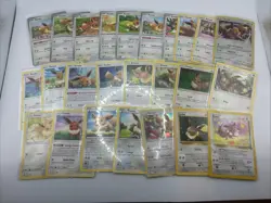 25 Different Eevee Pokemon TCG Card Lot - Jungle Rocket WOTC Holo Promo + - Image 1