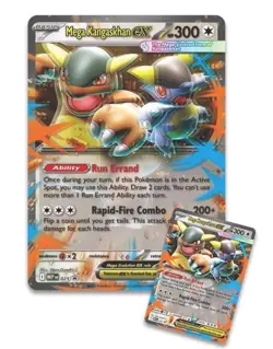 Pokemon Mega Kangaskhan EX Box Booster Packs Promo Basic Foil Cards English TCG - Image 4