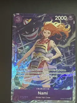 One Piece Nami OP09-070 Alt Art - Premium Card Collection Best Vol. 4 x4 NM Eng - Image 3