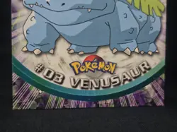 Topps Pokemon Venusaur #03 TV Animation Edition Non Foil Card - Red Logo - NM - Image 3