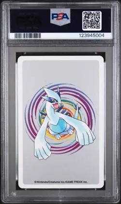 2000 POKEMON SILVER VERSION PLAYING CARDS ACE OF DIAMONDS #158 TOTODILE PSA 10 - Image 2