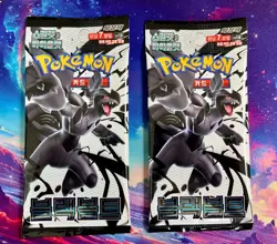 2 SEALED PACKS Black Bolt Pokemon Card Booster Zekrom Victini Seismitoad KOREAN - Image 1