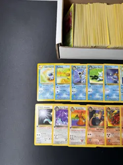 Huge Collection Bulk Lot of 600+ Pokemon Cards Vintage 1999 WOTC HP-DAMAGED - Image 2