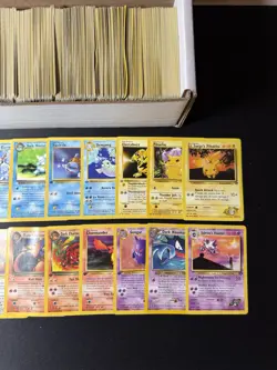 Huge Collection Bulk Lot of 600+ Pokemon Cards Vintage 1999 WOTC HP-DAMAGED - Image 3