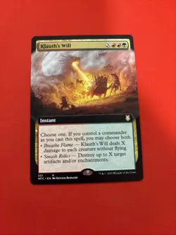 Klauth's Will (Extended Art) Commander: Adventures in the Forgotten Realms... - Image 1