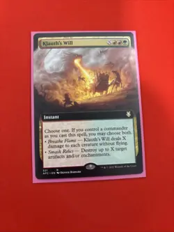 Klauth's Will (Extended Art) Commander: Adventures in the Forgotten Realms... - Image 3