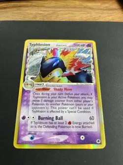 Pokemon TCG Typhlosion Dragon Frontiers 12/101 Delta Species - Lightly Played - Image 2
