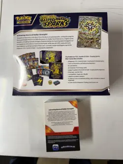 Pokemon Surging Sparks SEALED ETB + SEALED Booster Bundle - Image 3