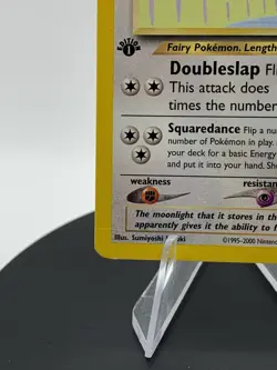 Pokemon TCG Clefairy Neo Genesis 30/111 Regular 1st Edition LP - Image 4