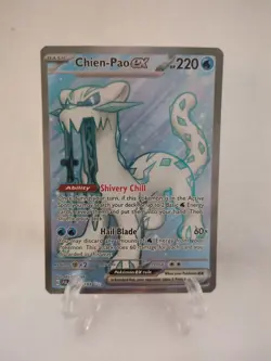Pokemon TCG Chien-Pao ex 236/193 Paldea Evolved Full Art Ultra Rare Holo - Image 1