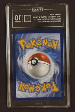 2025 Pokemon Prismatic Evolutions #161/131 Umbreon EX "Sunbreon" TAG 10 - Image 2