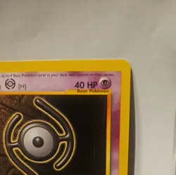 Pokemon TCG Unown (H) First Edition Neo Destiny 28/105 Non Holo Rare LP - Image 3