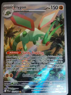 Flygon 101/094 Illustration Rare IR Pokemon TCG Phantasmal Flames English NM - Image 2