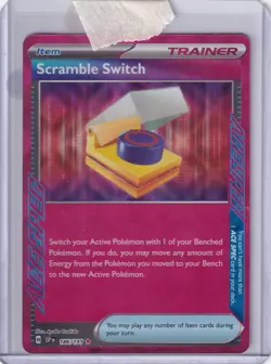 Scramble Switch 186/191 AceSpec Trainer - Pokemon Surging Sparks SV08 - NM/M - Image 1
