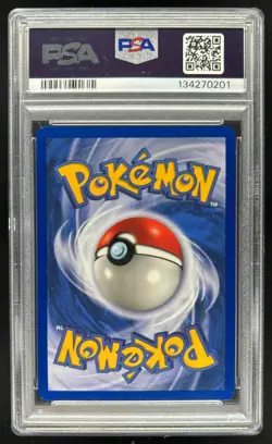 1999 Pokemon Wizards Black Star Promos Meowth #10 PSA 5 - Image 2
