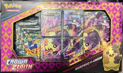 Pokemon TCG Crown Zenith Morpeko V-Union Premium Playmat Collection Box Sealed - Image 1