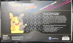 Pokemon TCG Crown Zenith Morpeko V-Union Premium Playmat Collection Box Sealed - Image 2