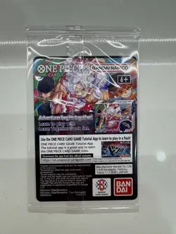 One Piece Monkey.D.Luffy US College Basketball Promo Card *SEALED* IN HAND! - Image 2