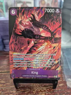 One Piece The Azure Sea’s Seven OP14 King EB04-031 R Alt Art English - Image 1