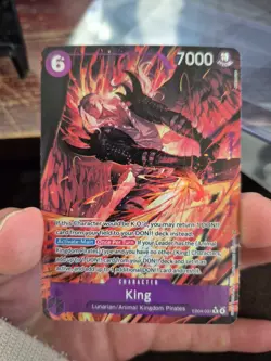 One Piece The Azure Sea’s Seven OP14 King EB04-031 R Alt Art English - Image 3